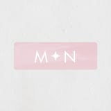 "Glisten" - Wedding Favor Stickers in Rose Quartz by Sam Dubeau - Front