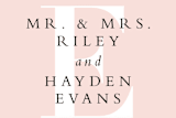 "over and over" - Wedding Favor Stickers in Soft Peach by Lea Delaveris - In use