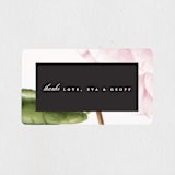 "Botanic" - Wedding Favor Stickers in Midnight by kelli hall - Front