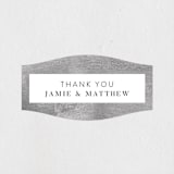 "set in stone" - Wedding Favor Stickers in Granite by raven erebus - Front