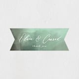 "Meadow" - Wedding Favor Stickers in Meadow by Eric Clegg - Front