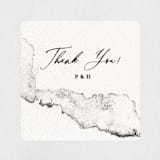 "Inky" - Wedding Favor Stickers in Ink by Pink House Press - Front