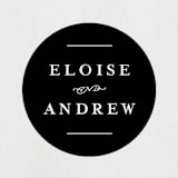 "a grand day" - Wedding Favor Stickers in Vanilla by Lea Delaveris - Front