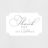 "Sweet Nothings" - Wedding Favor Stickers in Linen by Keen Peachy - Front