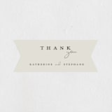 "sweet sweet elegance" - Wedding Favor Stickers in Dutch Cream by frances mathys - Front