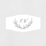 "Ridgeline" - Wedding Favor Stickers in Ivory by Eric Clegg - Front