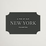 "Upper East" - Wedding Favor Stickers in Charcoal by Megan Davis - Front