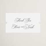 "legacy" - Wedding Favor Stickers in Pure by Design Lotus - Front