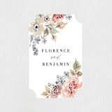 "Wildflower Garden" - Wedding Favor Stickers in Meadow by Wildfield Paper Co - Front