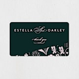 "Forest Foliage" - Wedding Favor Stickers in Deep Forest by Eve Schultz - Front