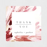 "pollen" - Wedding Favor Stickers in Petal by Robin Ott - Front