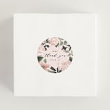 "Ivory Ring" - Wedding Favor Stickers in Blush by Susan Moyal - In use