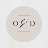 "Photographed" - Wedding Favor Stickers in Ecru by Creo Study - Front