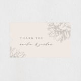 "Sophisticated" - Wedding Favor Stickers in Ivory by Kelly Schmidt - Front