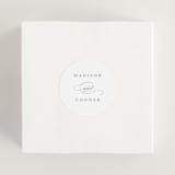 "Refined style" - Wedding Favor Stickers in Pearl by Stacey Meacham - In use