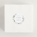 "Amorino" - Wedding Favor Stickers in Sage by Petra Kern - In use