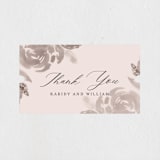 "set in stone" - Wedding Favor Stickers in Dusty Rose by Mansi Verma - Front