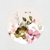 "Beautiful Spring" - Wedding Favor Stickers in Spring by Phrosné Barwood - Front