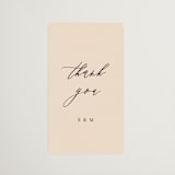 "un mariage photographique" - Wedding Favor Stickers in Mocha by Benita Crandall - Front