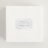 "Regent" - Wedding Favor Stickers in Opal by Robert and Stella - In use