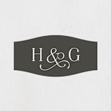 "And here we are" - Wedding Favor Stickers in Marble by Lea Delaveris - Front