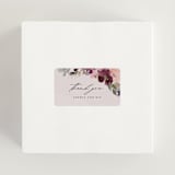 "Fleur" - Wedding Favor Stickers in Blush by Lori Wemple - In use