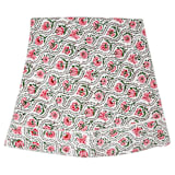 "Plumeria Round Tablecloth, 110"" - Tablecloths in multicolor by Jenny Roberts