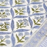 "Verbena Tablecloth, 70" x 118"" - Tablecloths in purple by Jenny Roberts