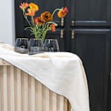 "STONE WASHED LINEN TABLECLOTH" - Tablecloths in beige by borrowed BLU