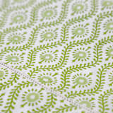 "Caliza Tablecloth, Green, 80" x 120"" - Tablecloths in multicolor by Jenny Roberts
