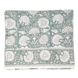 "Sage Fandango Tablecloth, 90" x 132"" - Tablecloths in blue by Jenny Roberts