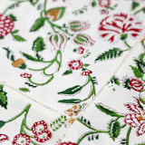 "Brandywine Tablecloth, 80" x 120"" - Tablecloths in green by Jenny Roberts