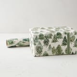 "Snowy Forest" - Wrapping Paper Roll in Spruce by Creo Study
