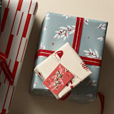 "Vintage Illustration" - Wrapping Paper Roll in Eggnog by Roseanne Kenny