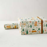 "Winter Winter" - Wrapping Paper Roll in Latte by samovilka