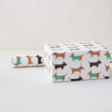 "Party Dogs" - Wrapping Paper Roll in Festive by Itsy Belle Studio
