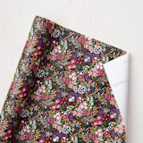 "Floral Wraps" - Wrapping Paper Roll in Vivid by Black Botanic
