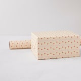 "A Little Love" - Wrapping Paper Roll in Bubblegum by Tina Faselli