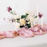 "ORGANIC COTTON RUNNER // ROSEWATER" - Runners in multicolor by borrowed BLU