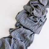 "ORGANIC COTTON RUNNER // SLATE" - Runners in pink by borrowed BLU