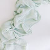 "ORGANIC COTTON RUNNER // SAGE" - Runners in green by borrowed BLU