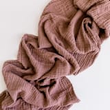 "ORGANIC COTTON RUNNER // PINOT" - Runners in natural by borrowed BLU