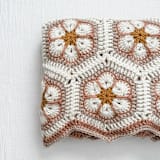 "Floral Crochet Blanket" - Kids Blankets and Throws in multicolorassorted-colors by Two Little Knots