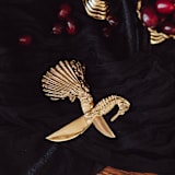 "Sea Spreader Set" - Cheese Knives in brass by Shelton Metal