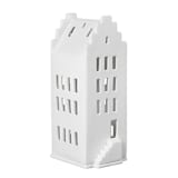 "Village House - Stepped Gable Roof - 7.9"" - Christmas Decorations in white by Räder Designs