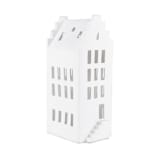 "Village House - Stepped Gable Roof - Large 12.4"" - Christmas Decorations in white by Räder Designs