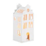 "Village House - Canal House Stepped Gable Roof - 5.3"" - Christmas Decorations in white by Räder Designs