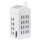 "Village House - Small Windows - 6.7"" - Christmas Decorations in white by Räder Designs