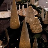 "Light Forest LED Lit Trees - Large 13.8"" - Christmas Decorations in white by Räder Designs