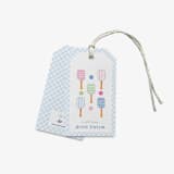 "Pickleball Personalized Gift Tags" - Holiday Gift Tags in blue by Liesel Anne